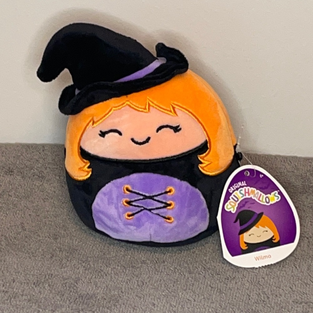 Kellytoy Squishmallow Halloween Wilma Witch Plush Stuffed Animal Super Cute!!